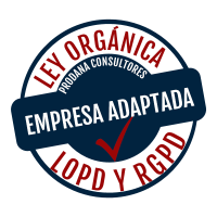 Empresa adaptada RGPD y LOPDGDD - Certificado